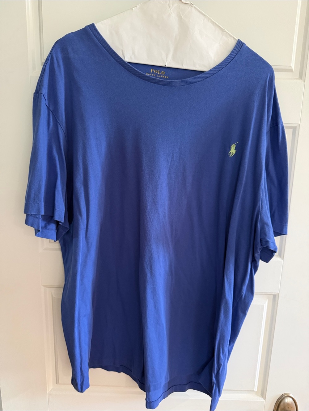 Polo by Ralph Lauren Royal Blue Short Sleeve Tee with Lime Pony
